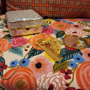 Judith Leiber vintage sawatzky crystal clutch
